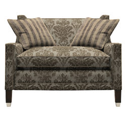 Duresta Grayson Reading Chair, Umber Leg Mulsanne Mink